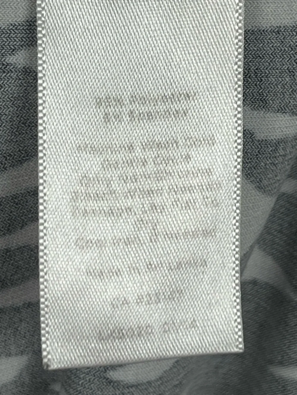 Talbots black beige & white tie detail stretchy poly spandex dress, size 10.